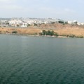 Mar da Galiléia em frente de Tiberíades
